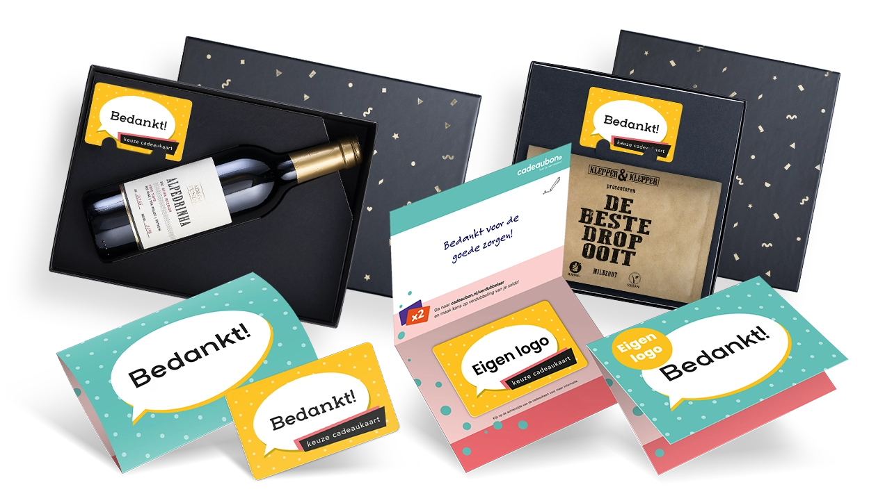 Eenvoudig en snel een persoonlijk cadeau voor de zorgmedewerkers